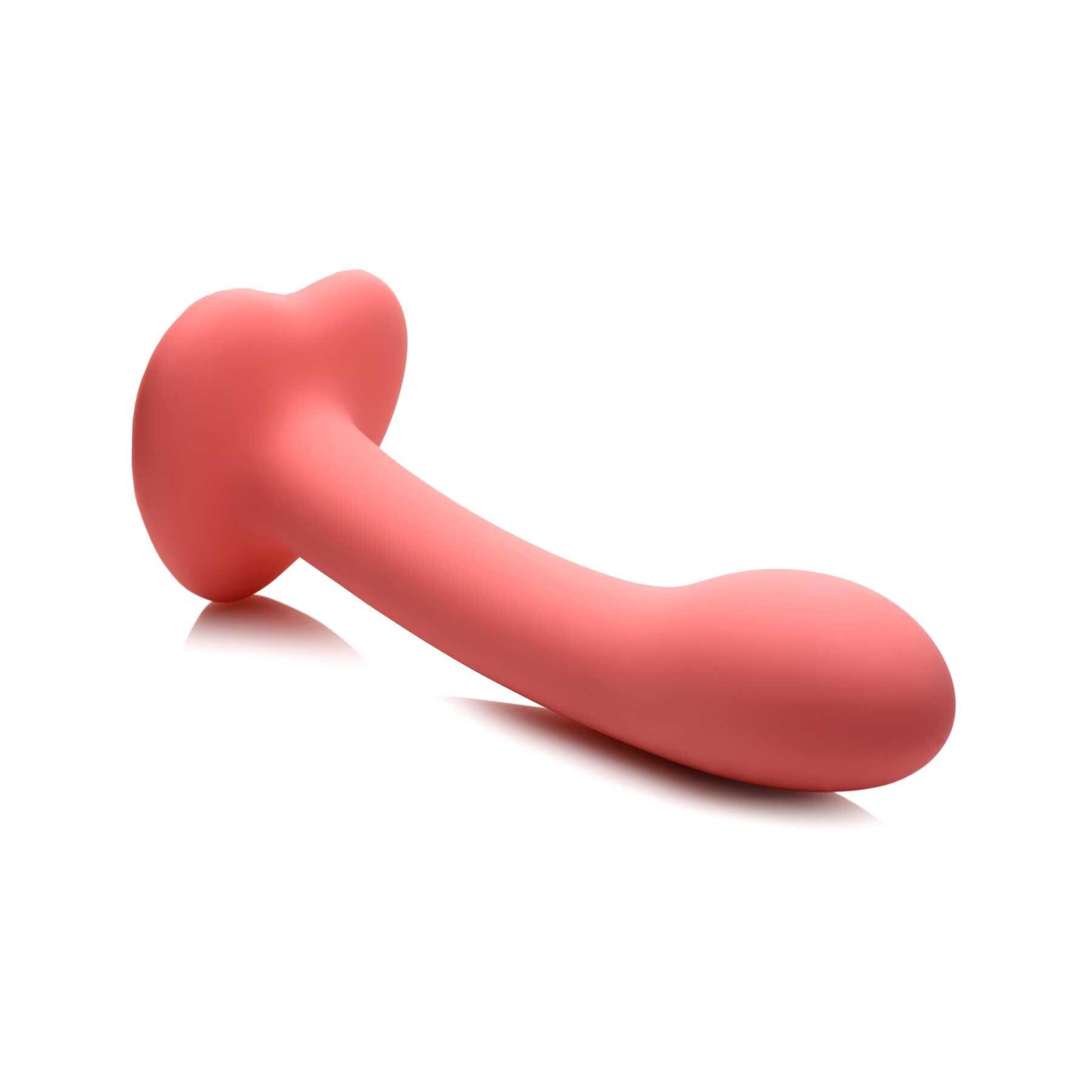 Simply Sweet G-Spot Silicone Dildo angled view