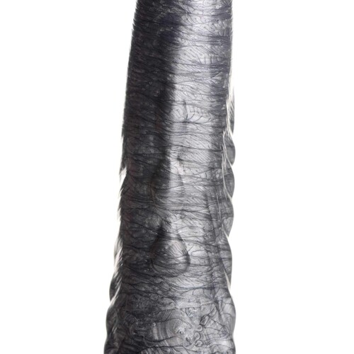 The Gargoyle Silicone Dildo close up of shaft