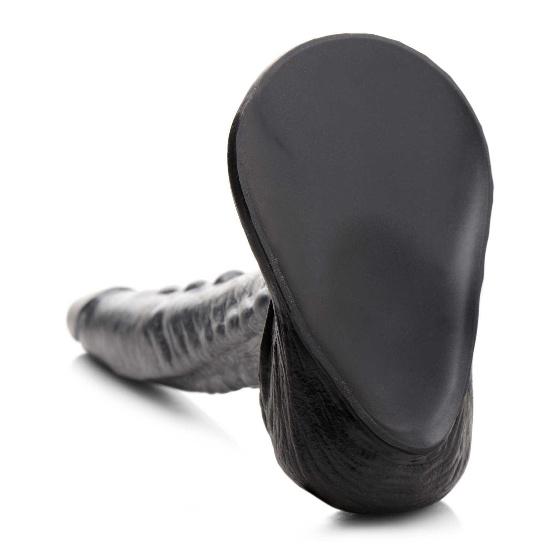 The Gargoyle Silicone Dildo close up of base