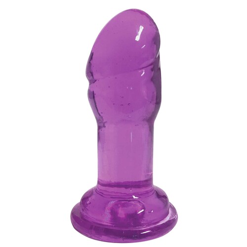 LOLLICOCK SLIM STICK DUO SUCTION CUP DILDO 4 inch