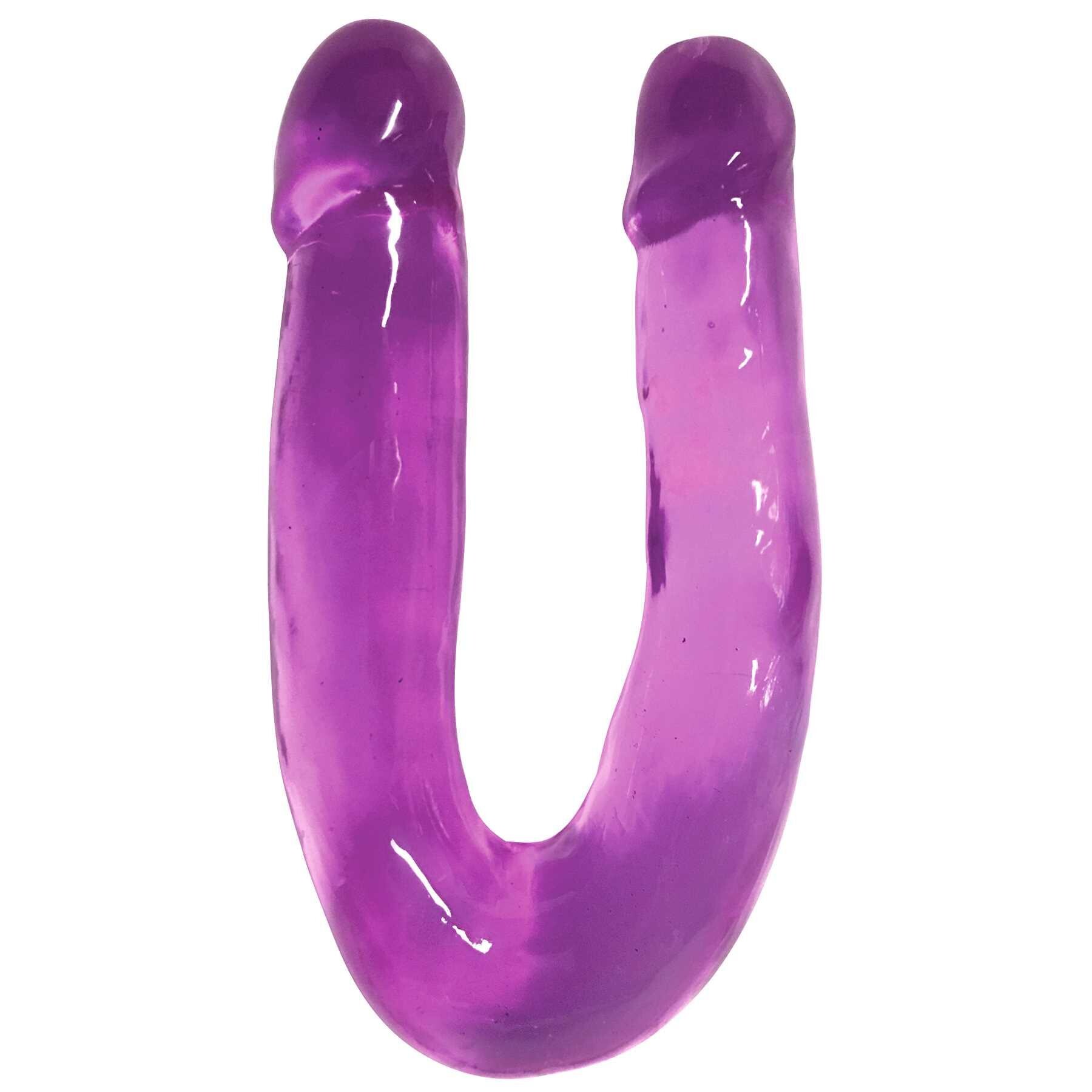 LOLLICOCK DOUBLE DIPPER DILDO purple