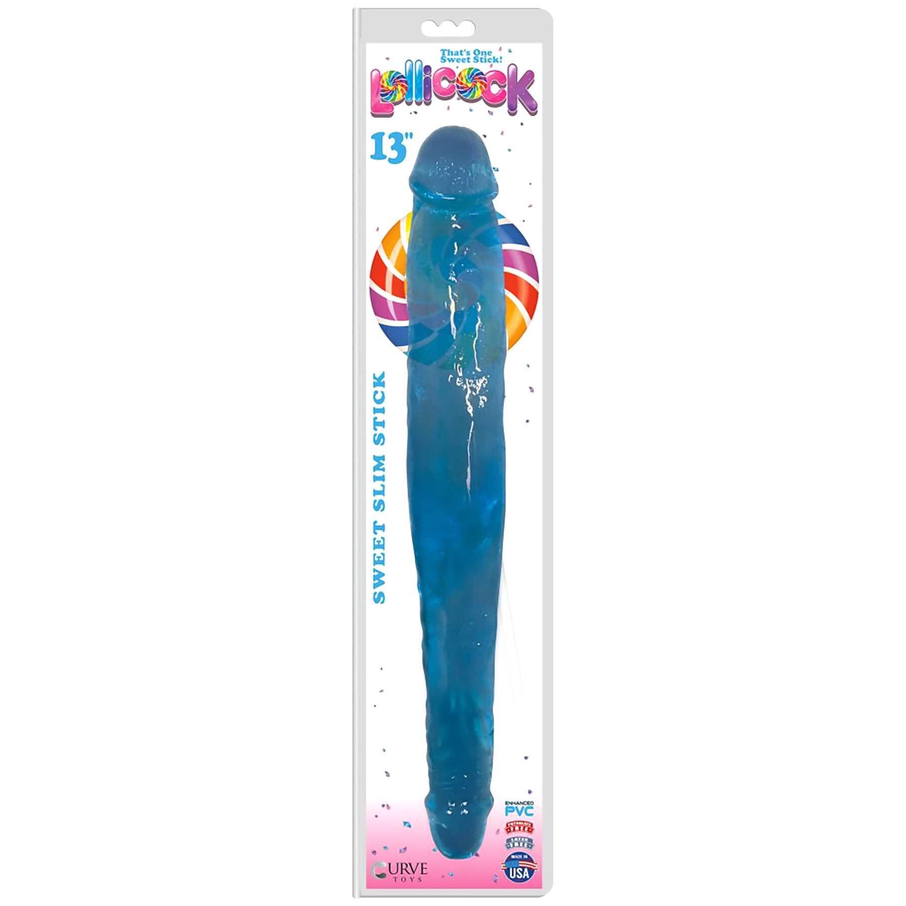 LOLLICOCK 13 SLIM DOUBLE DILDO package