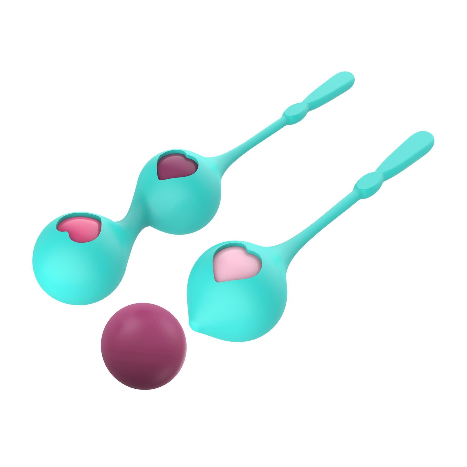 Eve's Kegel Hearts flat view