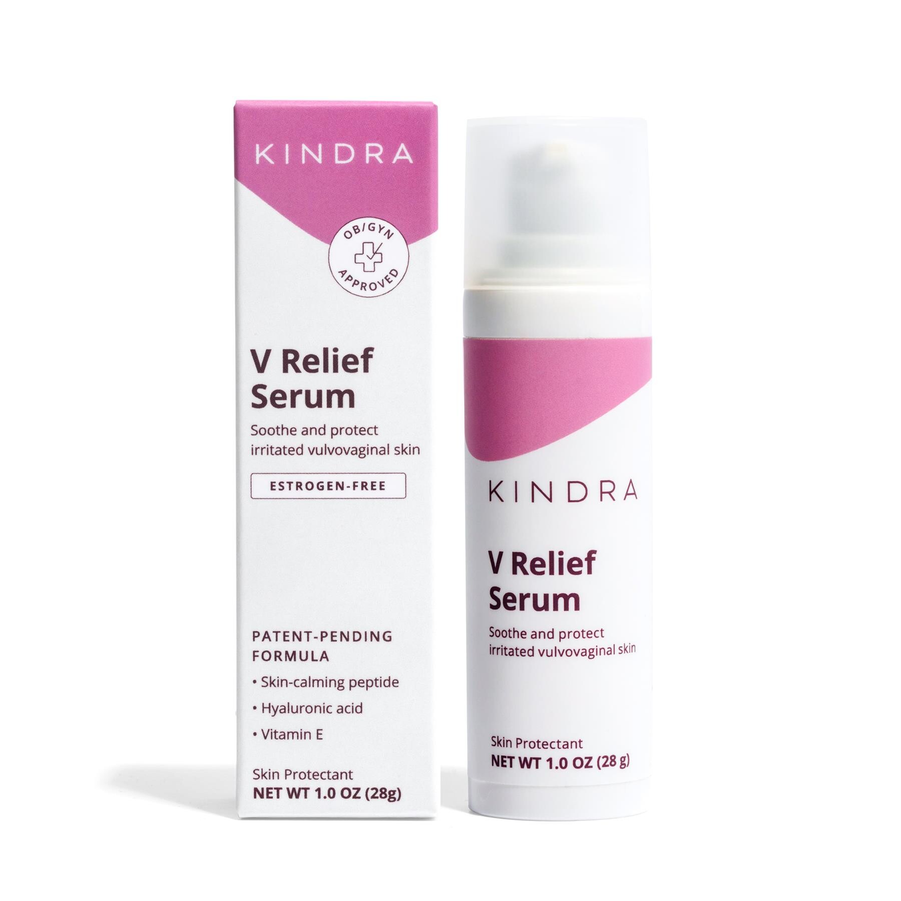 V Relief Serum front with box