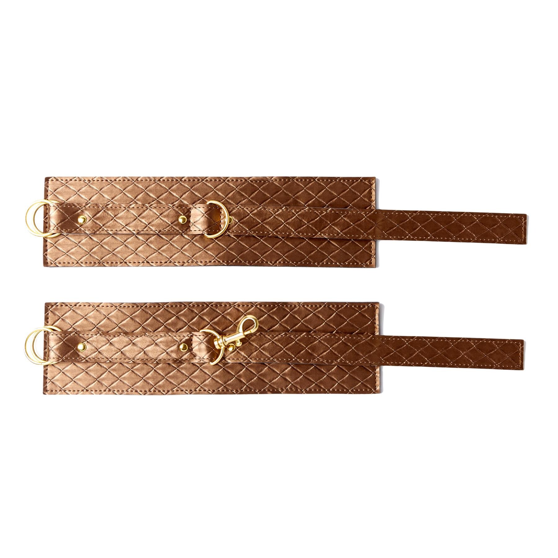 The Infatuation Bronze Ankle Cuffs view 1