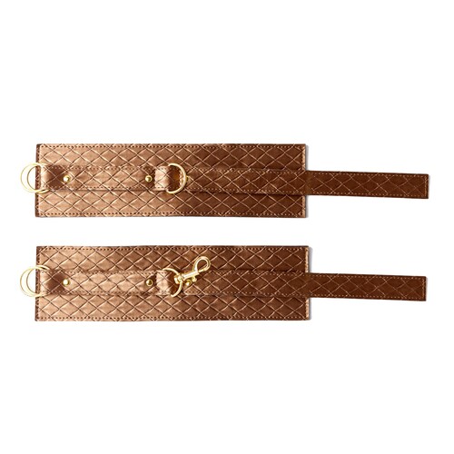 The Infatuation Bronze Ankle Cuffs view 1