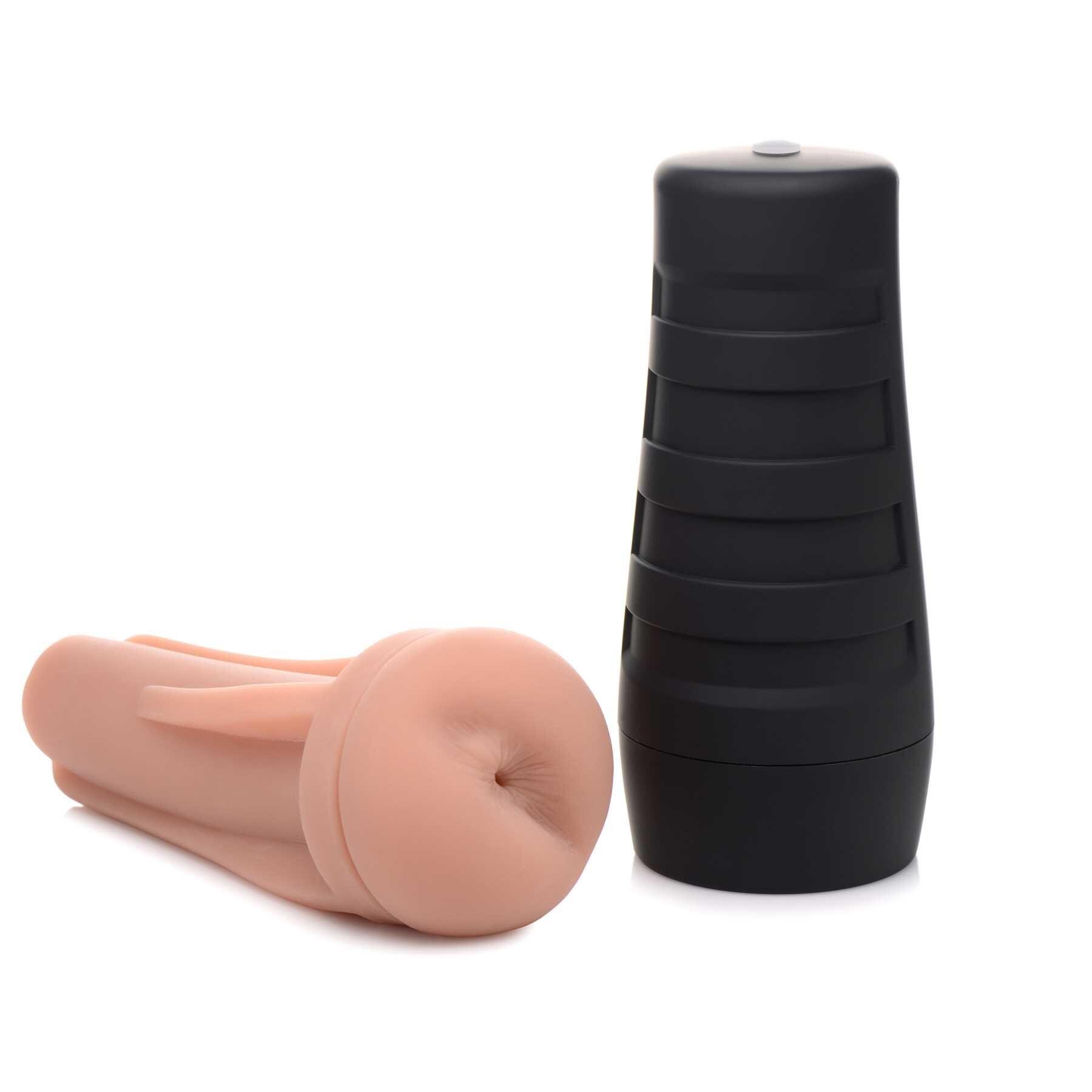 Tia Deluxe Ass Stroker with sleeve removed from case