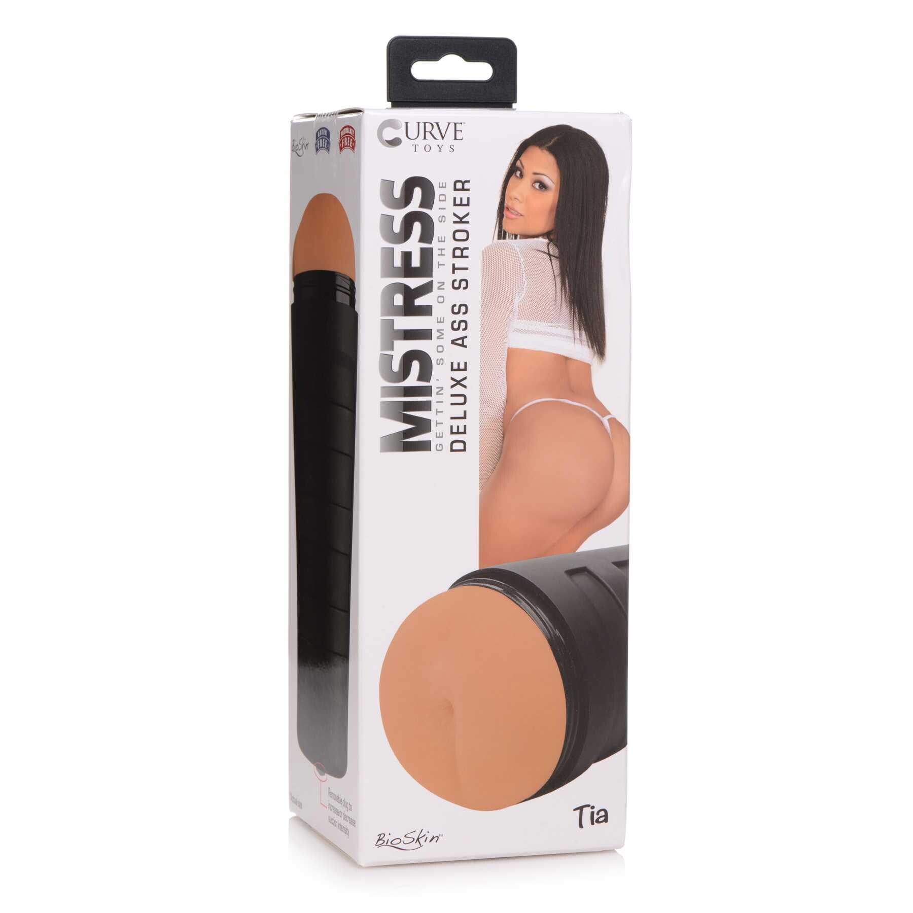 Tia Deluxe Ass Stroker box
