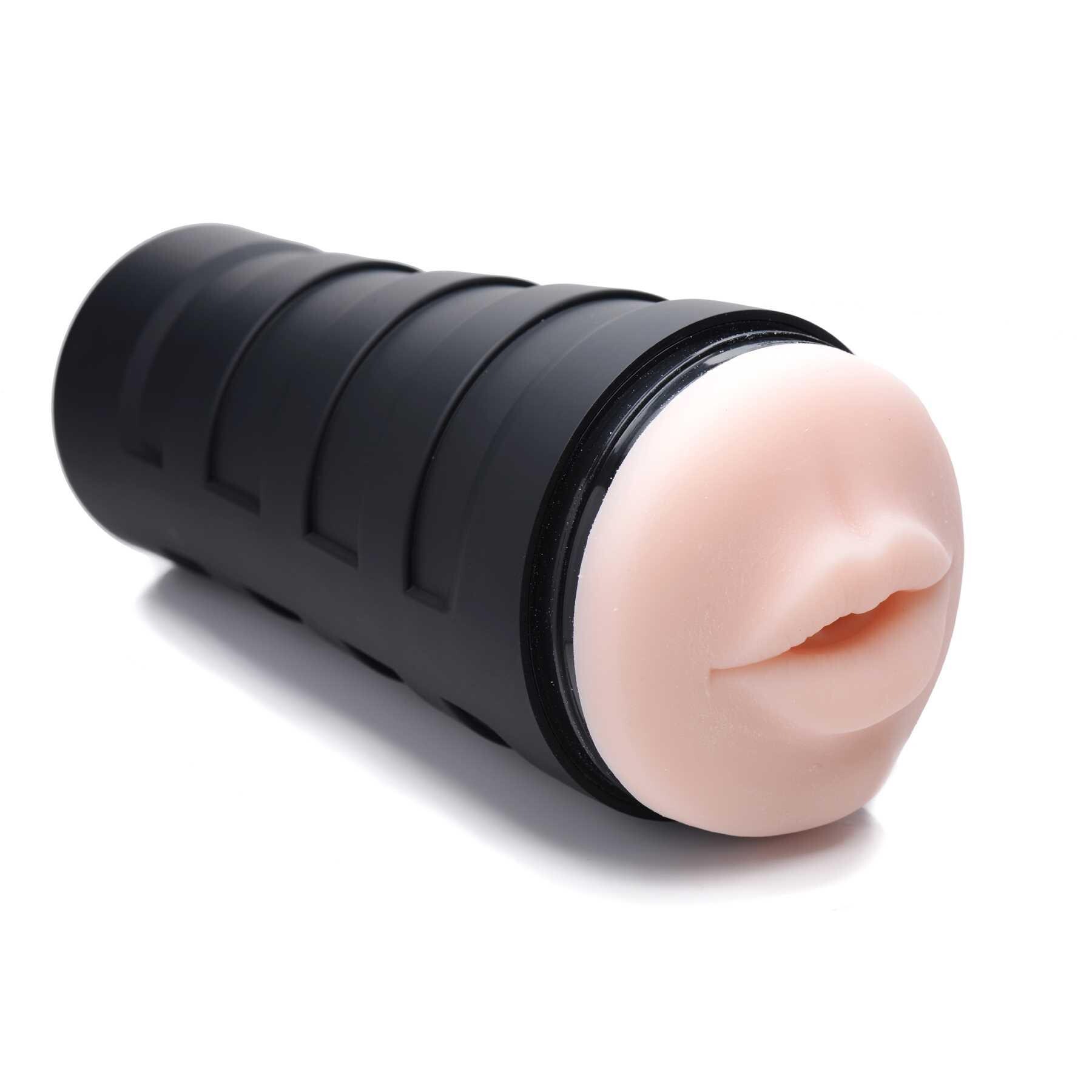 Dani Deluxe Mouth Stroker side view