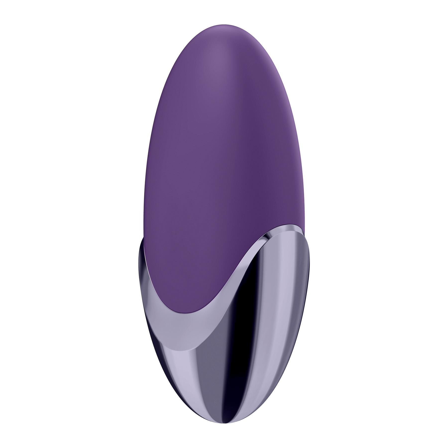 Satisfyer Purple Pleasure Lay-On Vibrator side shot 1