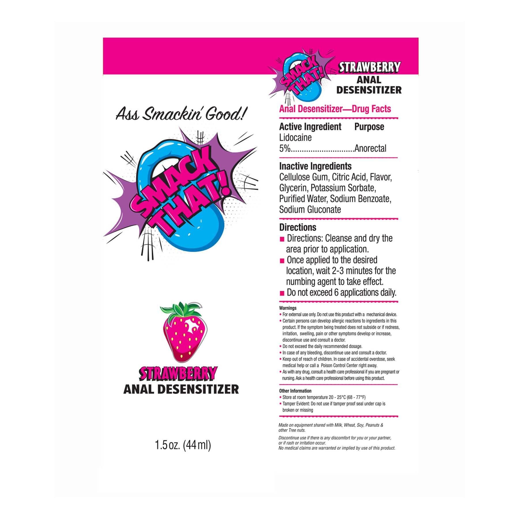 strawberry label