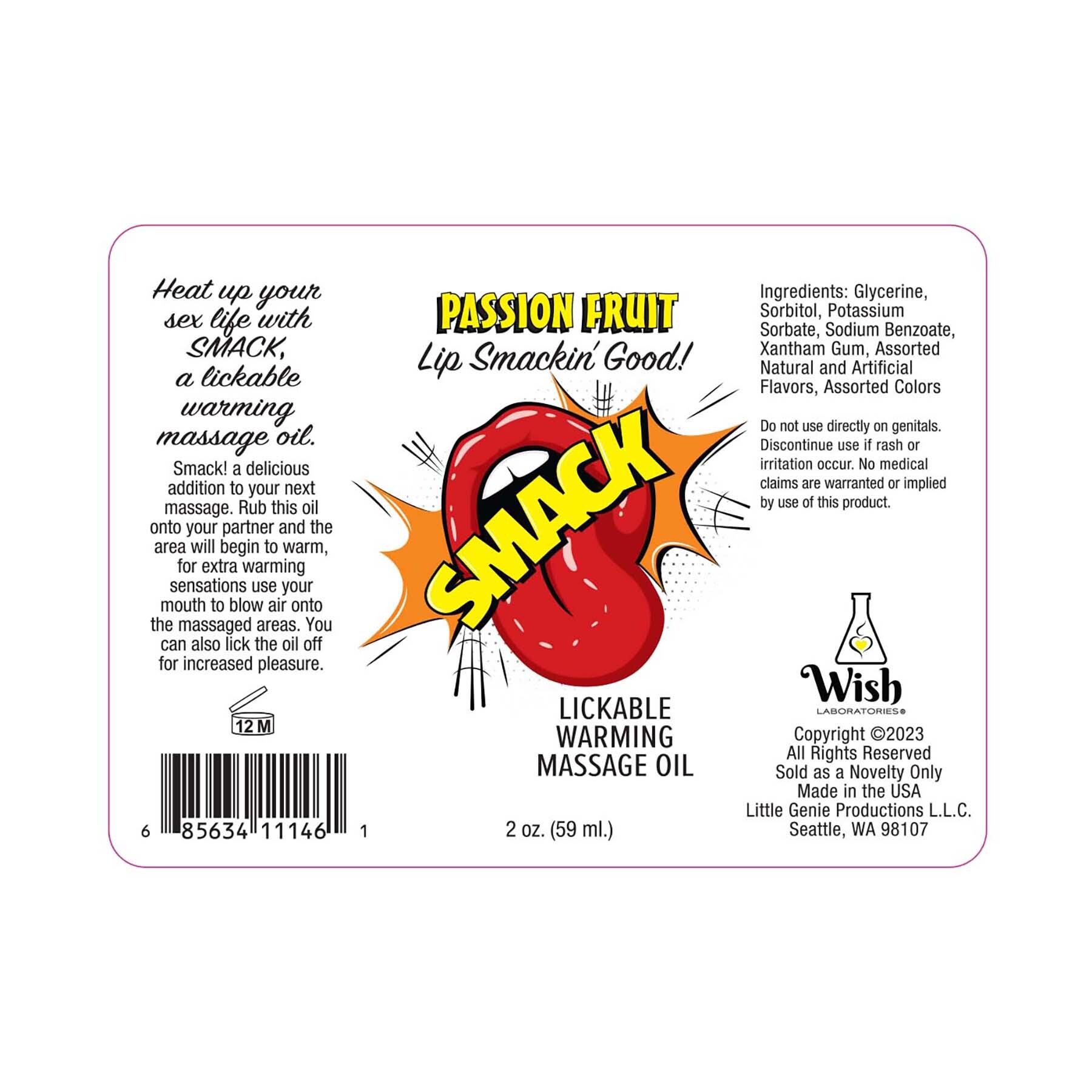 passion fruit flavor