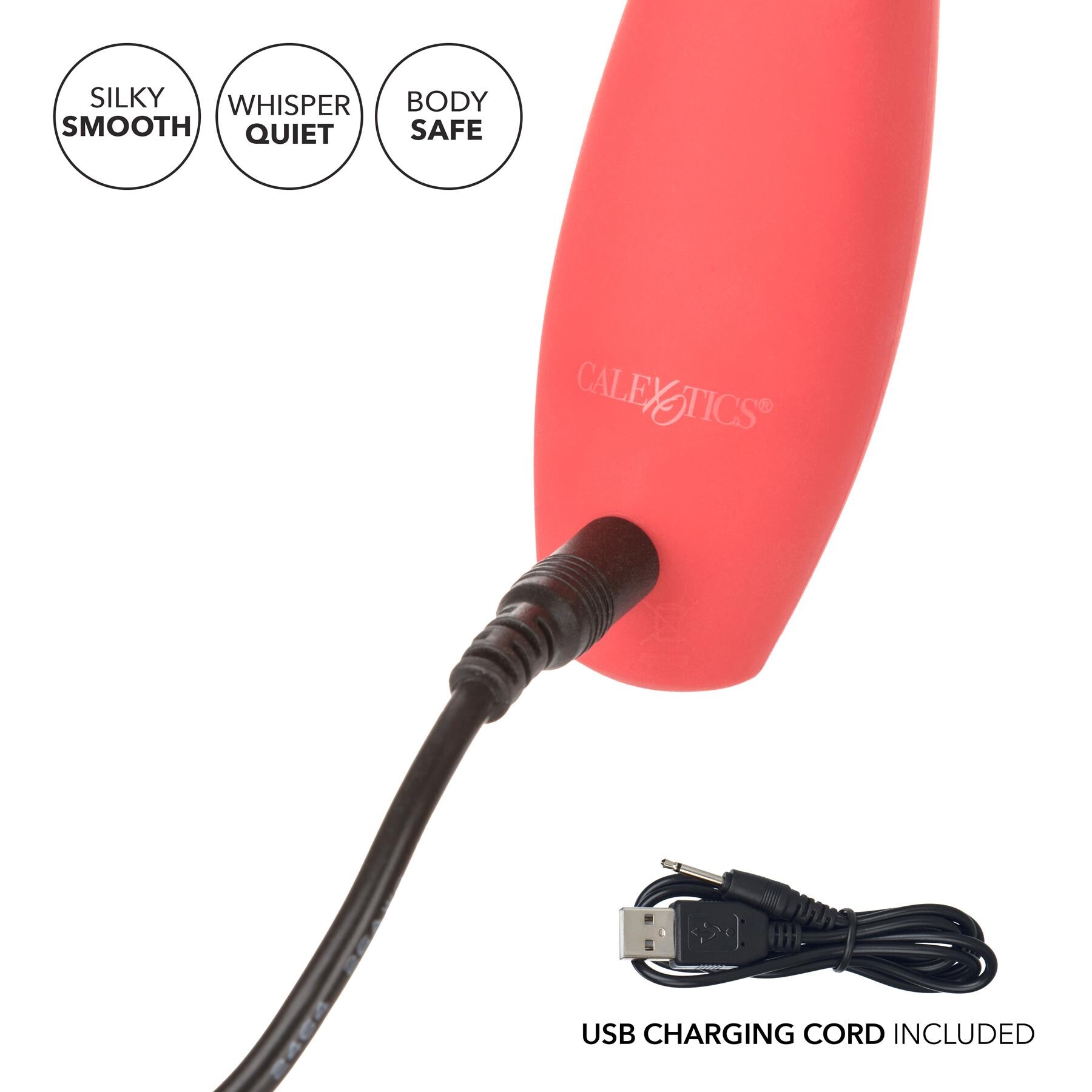 Red Hot Spark Clitoral Vibe charger and features