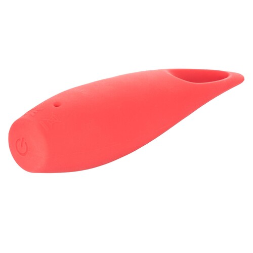 Red Hot Spark Clitoral Vibe flat view 2