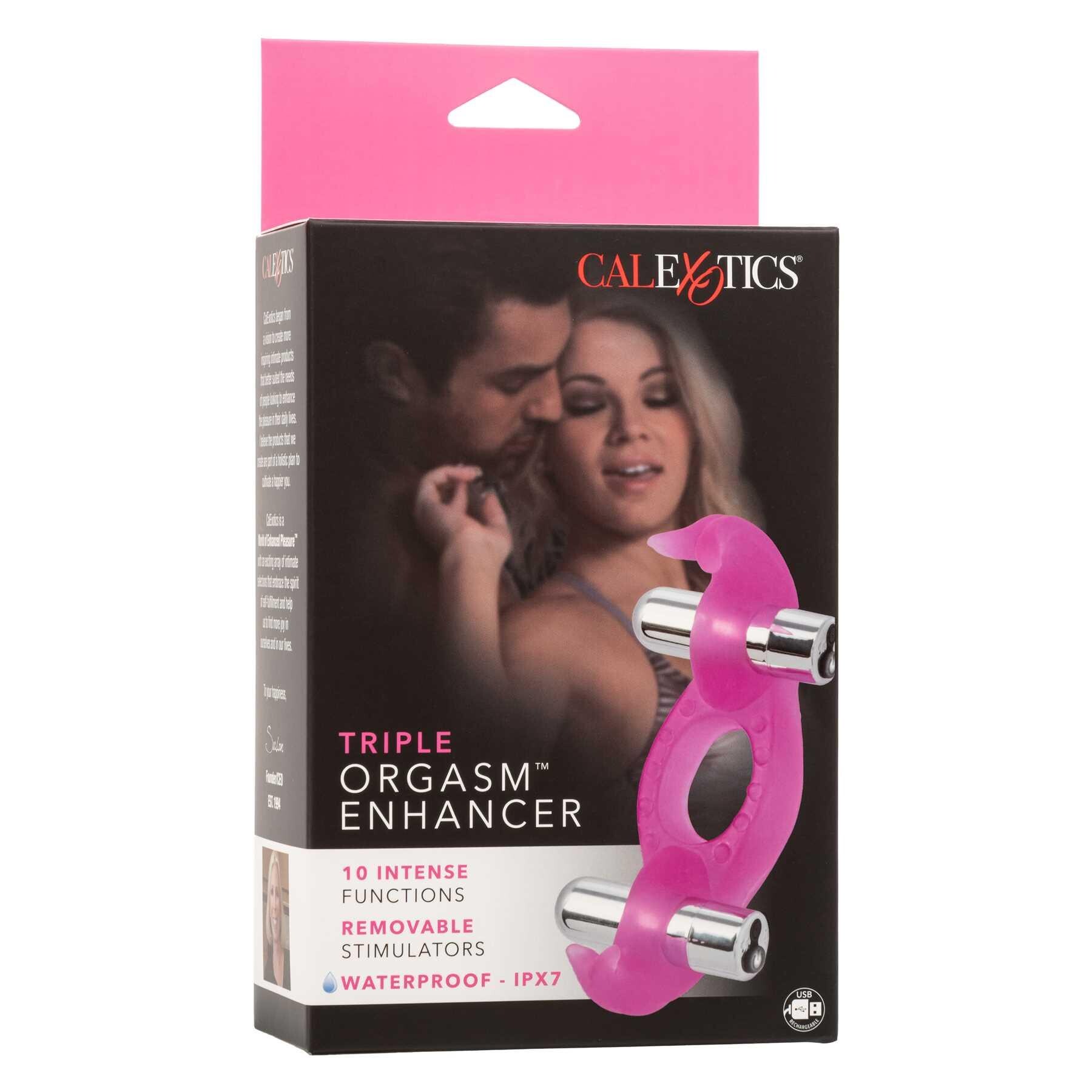 Silicone Triple Orgasm Penis Ring box