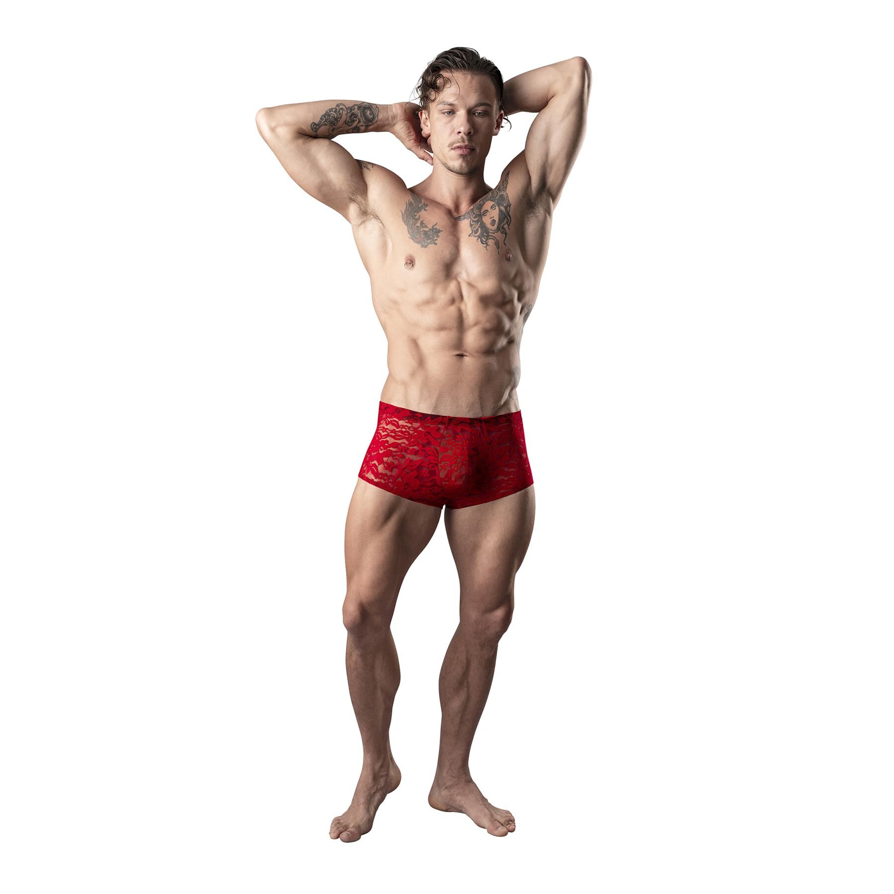 Mini Short front red