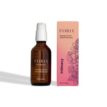 Intimacy Massage Oil with Organic Botanicals front