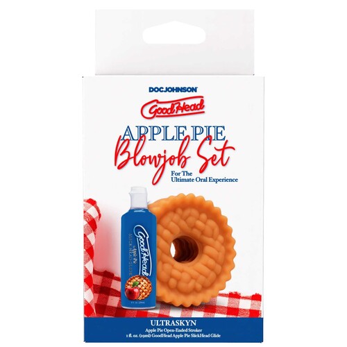 Good Head Apple Pie Blowjob Set packaging