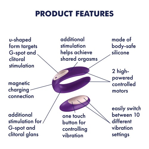 Satisfyer Partner Plus Remote Control features