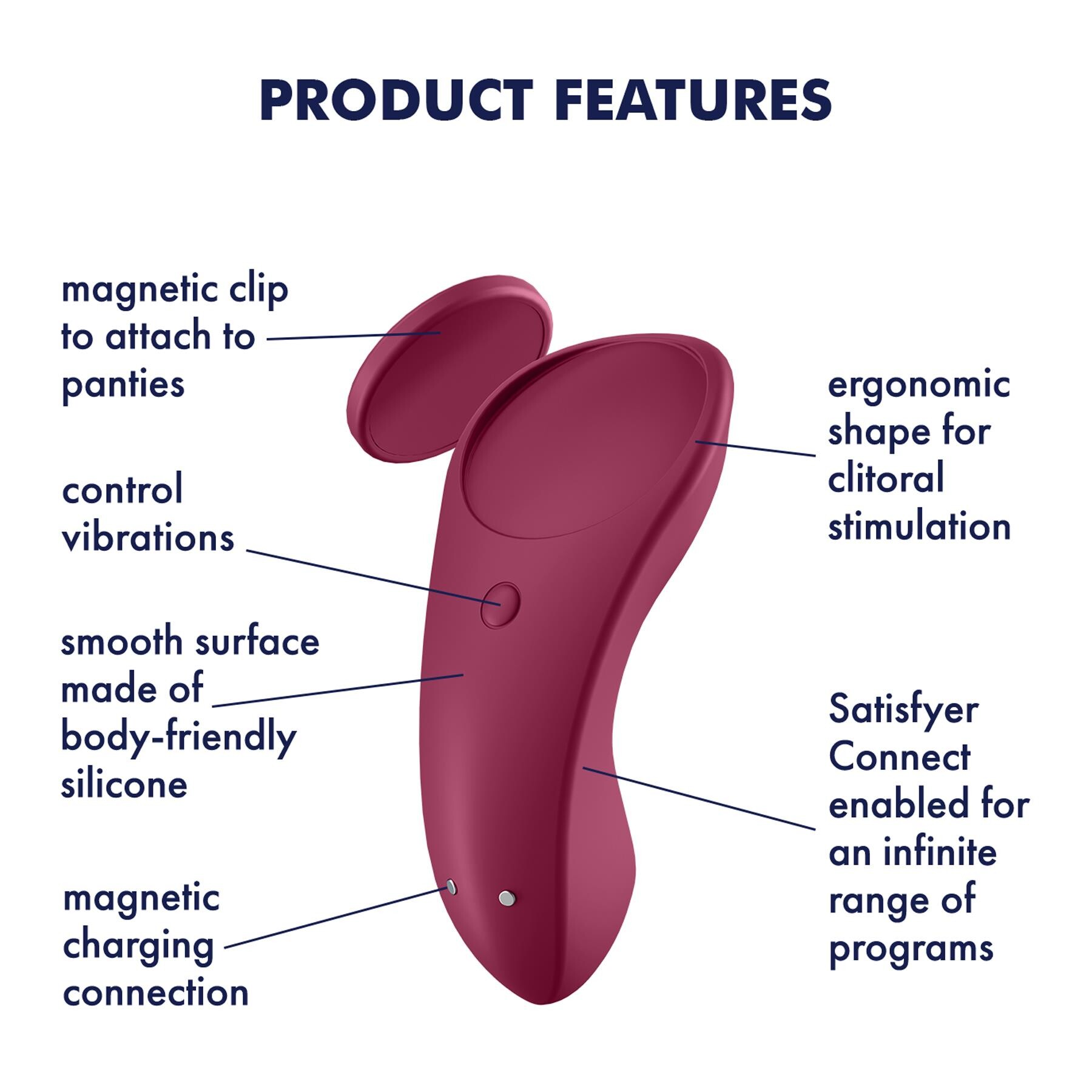 Satisfyer Sexy Secret Panty Vibrator feature