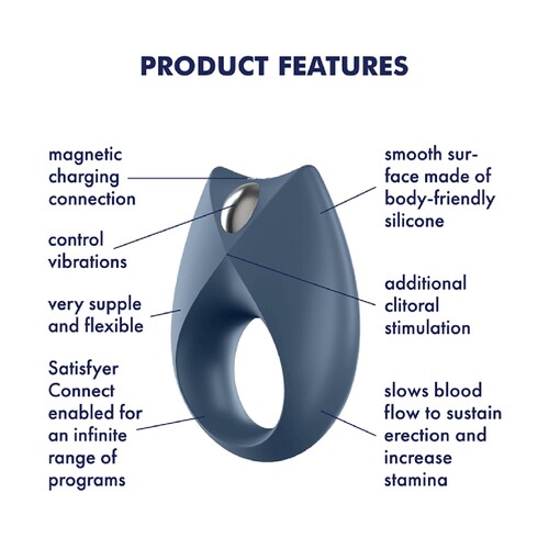 Satisfyer Royal One Penis Ring features