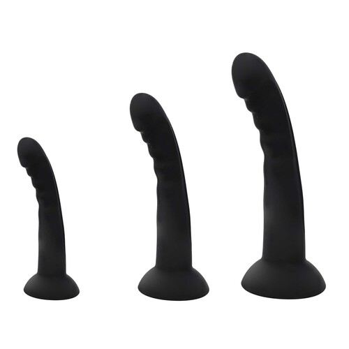 ADAM'S RIDGED TRIO PROSTATE ANAL TRAINER KIT