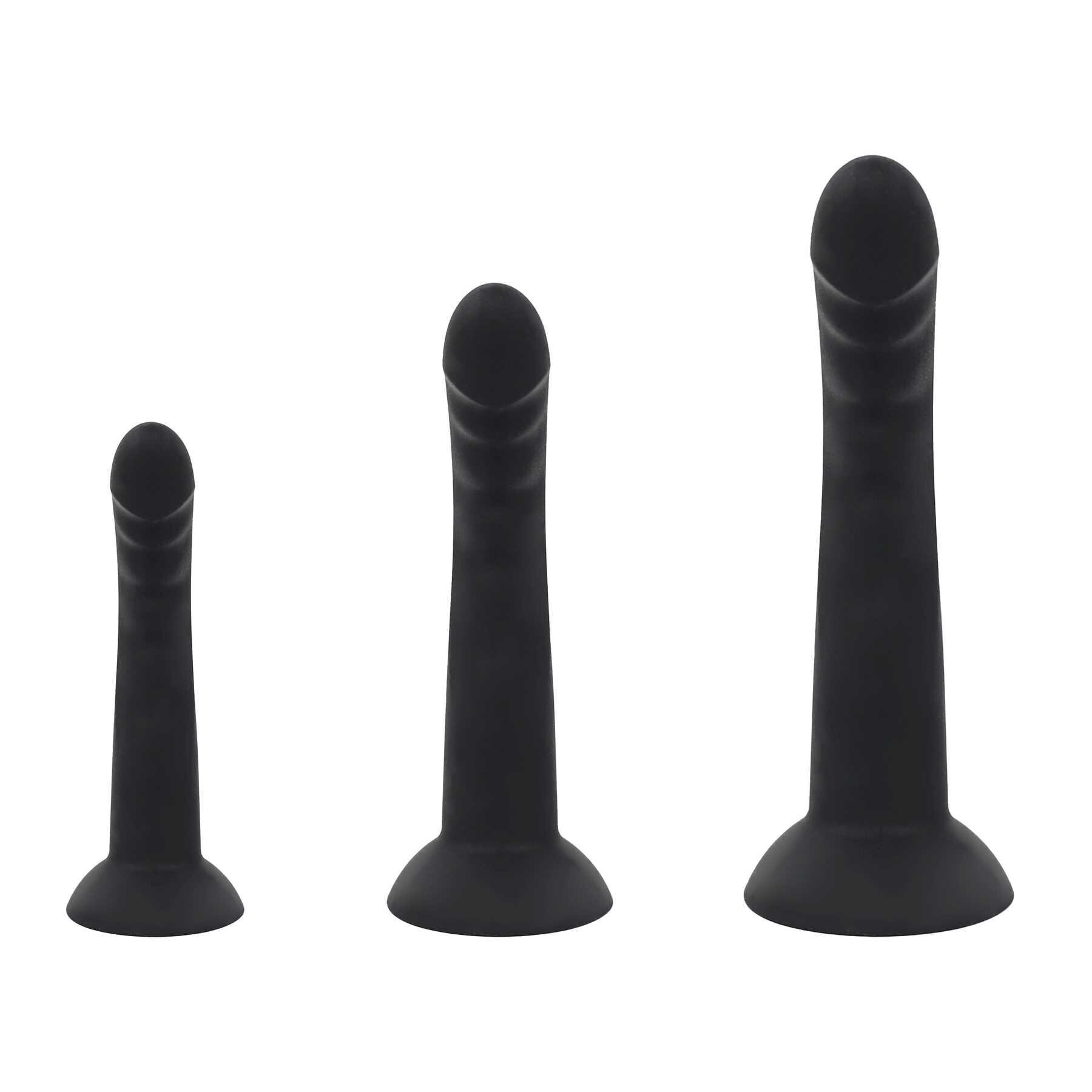 ADAM'S RIDGED TRIO PROSTATE ANAL TRAINER KIT
