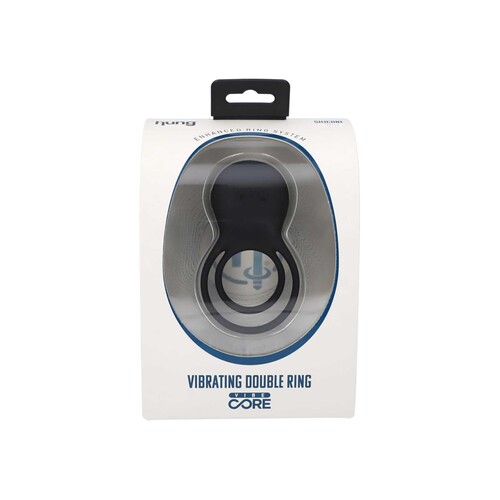 HUNG VIBRATING DOUBLE RING WITH REMOTE CONTROL