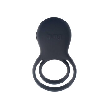 HUNG VIBRATING DOUBLE RING WITH REMOTE CONTROL