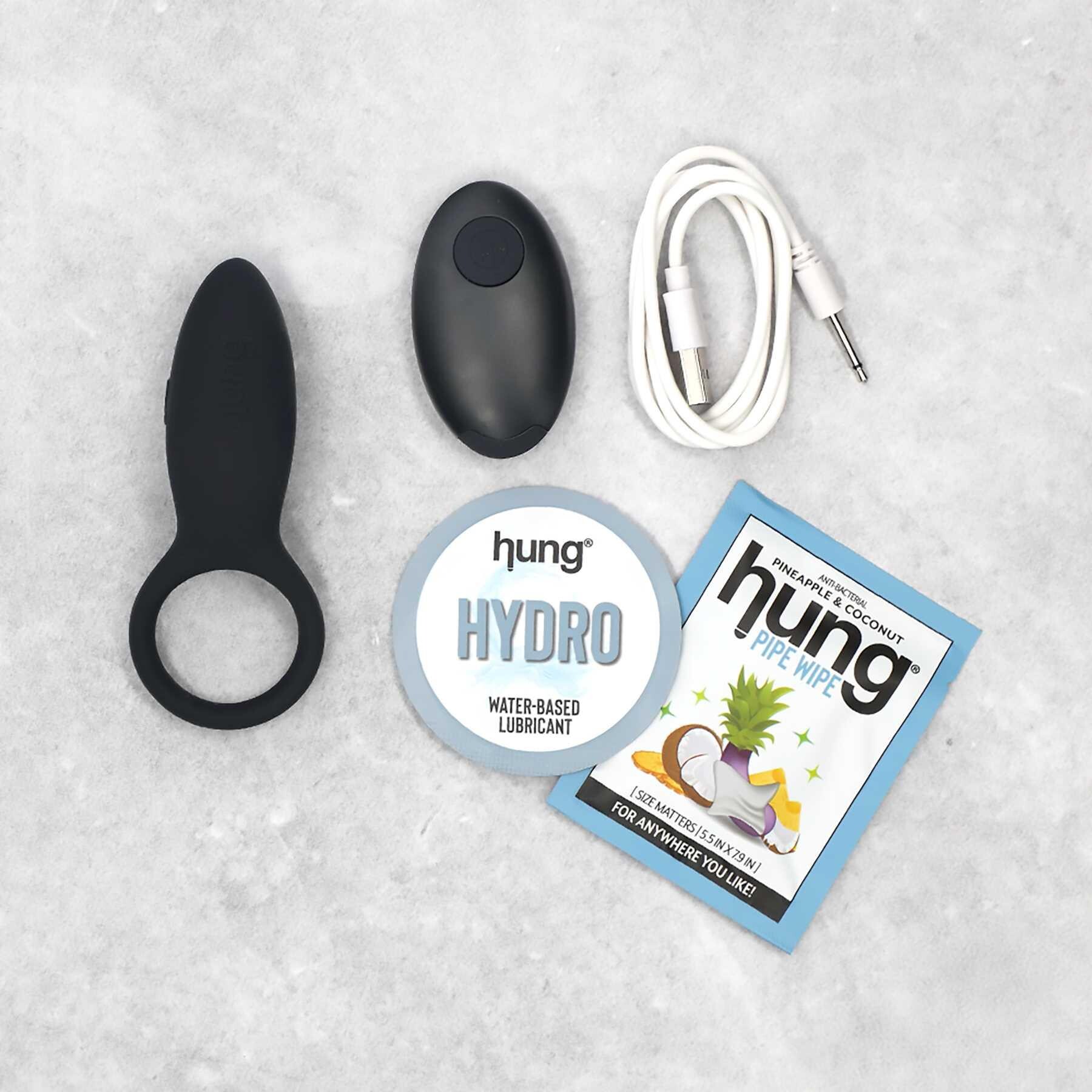 HUNG VIBRATING COUPLES RING W/ REMOTE