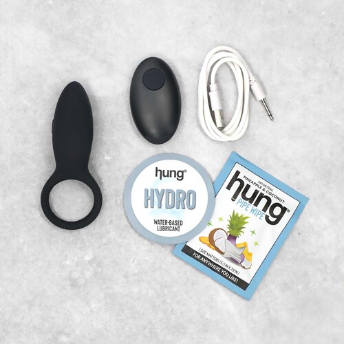 HUNG VIBRATING COUPLES RING W/ REMOTE