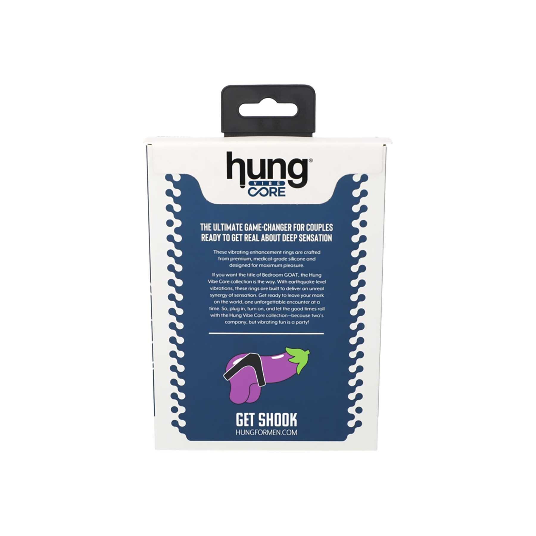 HUNG VIBRATING DUAL RING WITH REMOTE CONTROL packaging