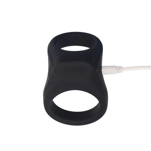 HUNG VIBRATING DUAL RING WITH REMOTE CONTROL