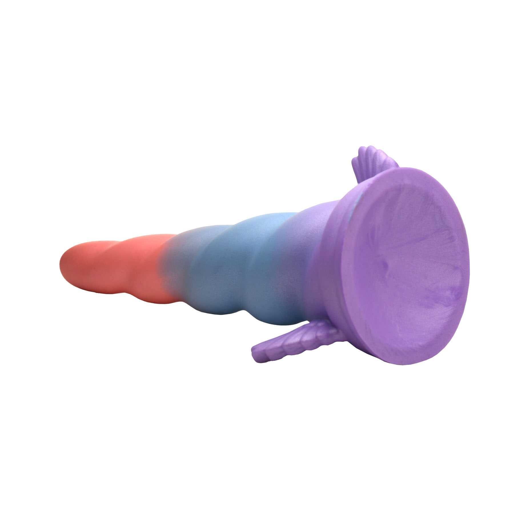 CREATURE COCKS DREAM RIDER SILICONE DILDO side view