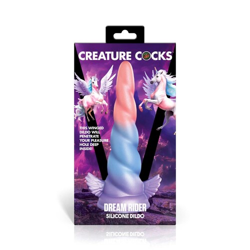 CREATURE COCKS DREAM RIDER SILICONE DILDO