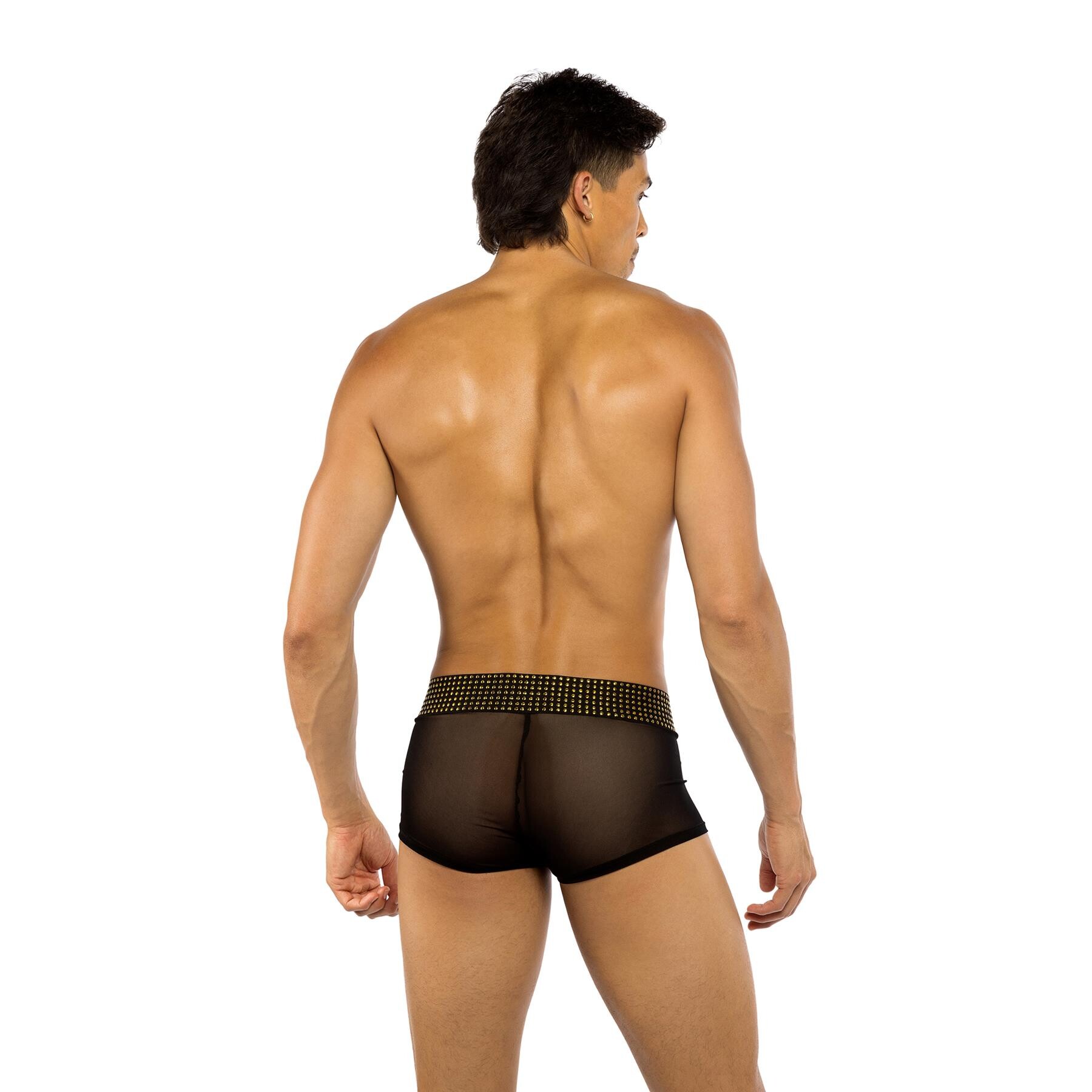 Sacred Heart trunks with studded Elastic back