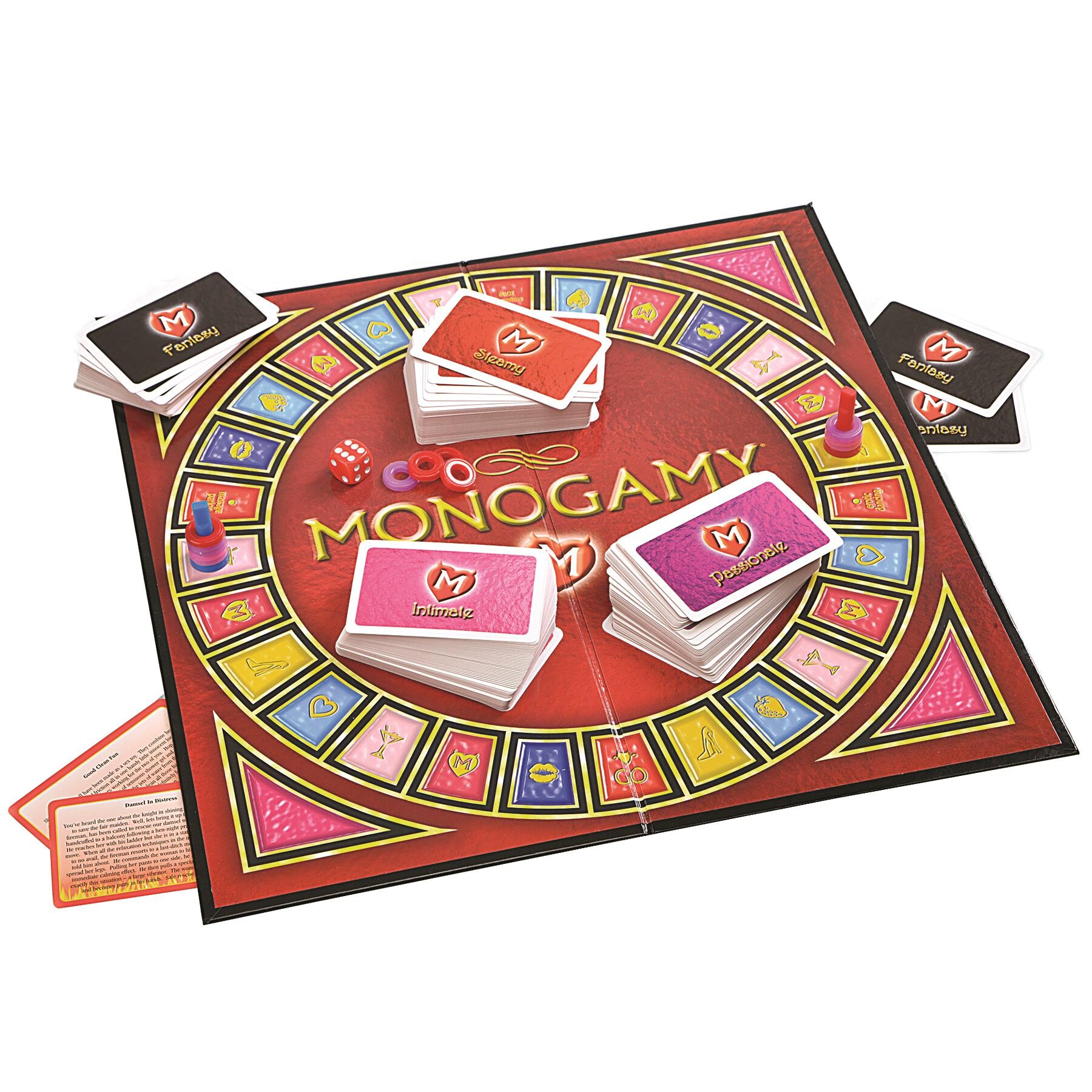 Monogamy A Hot Affair With Your Partner Game Box and game components English