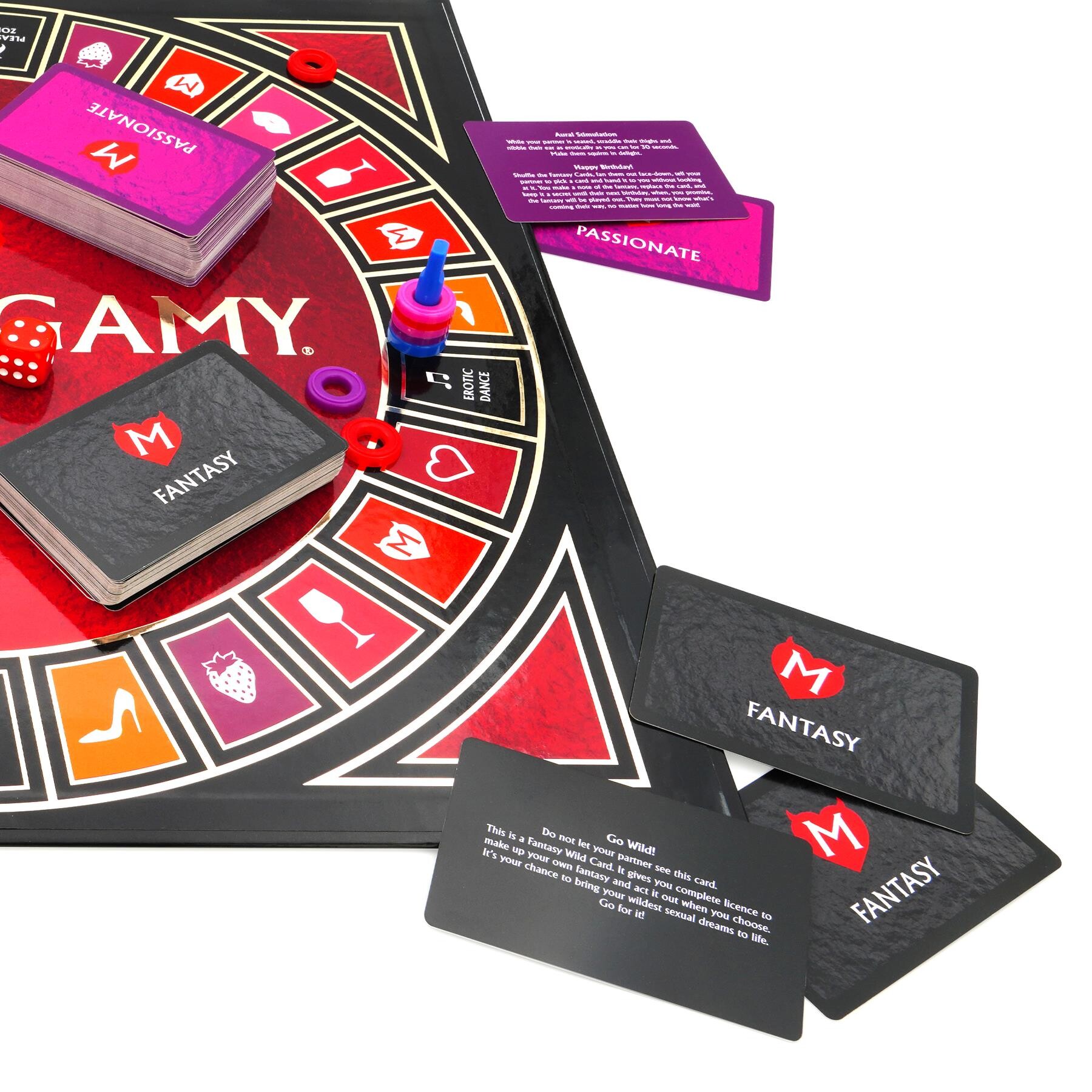 Monogamy A Hot Affair With Your Partner Game Box and game components English