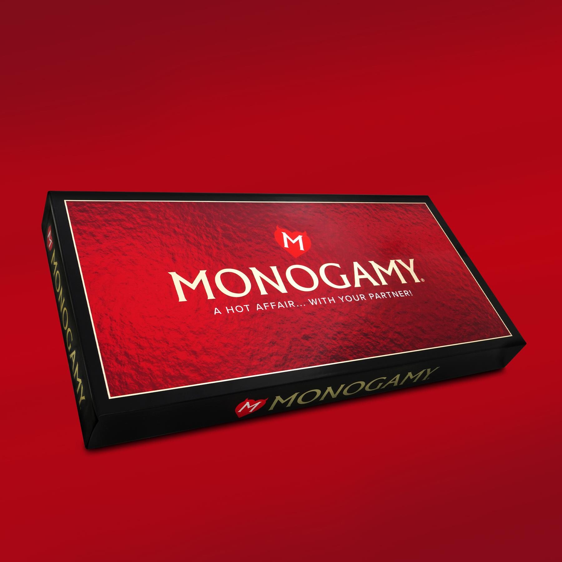 Monogamy A Hot Affair With Your Partner Game Box and game components English
