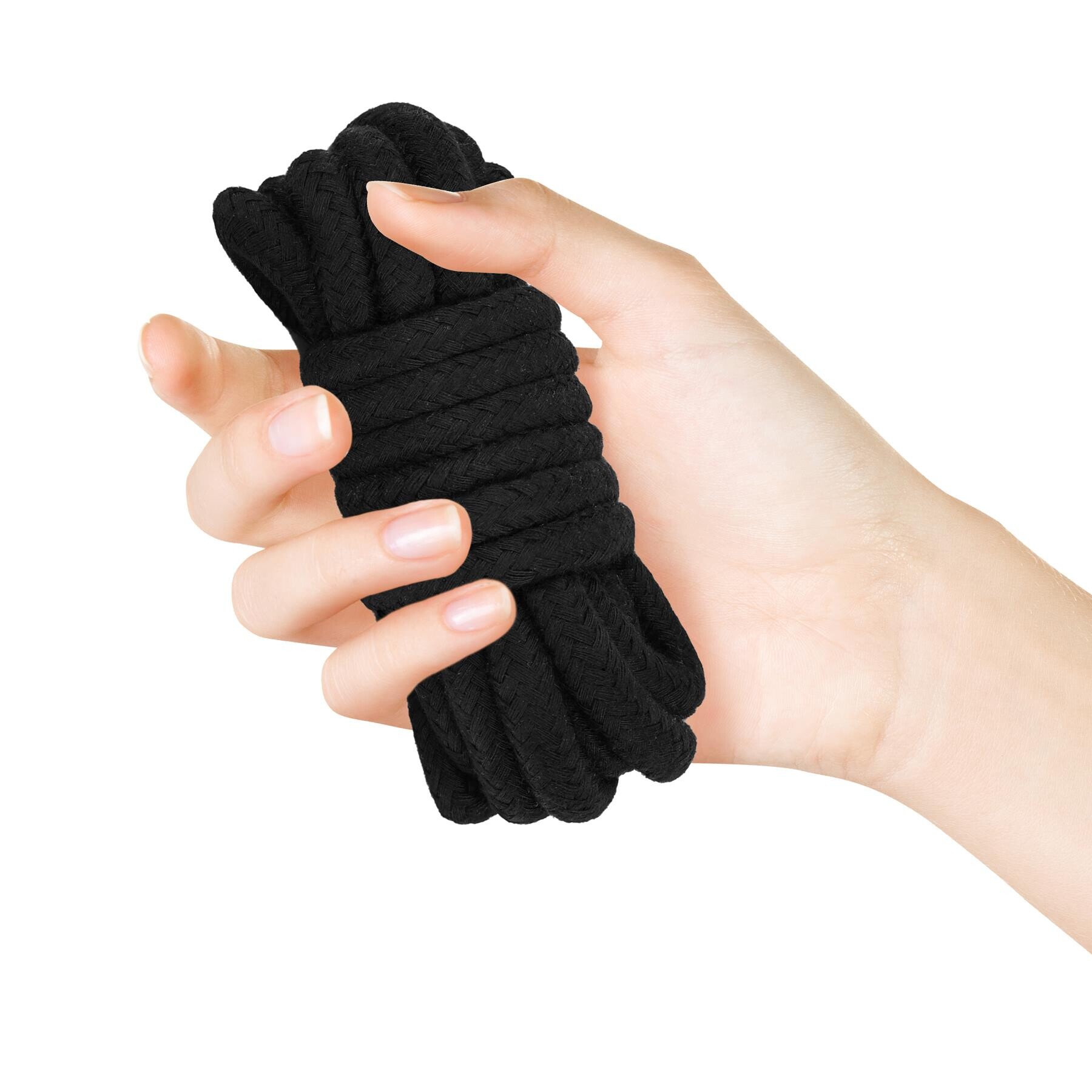 Adam & Eve 30ft Bondage Rope shown in hands