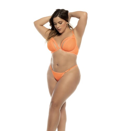 Color Explosion  Two-in-One : Babydoll and Two Piece Set