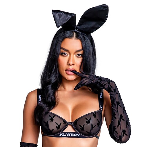 BURNOUT BUNNY WITH HARDWARE AND THONG  front cropped