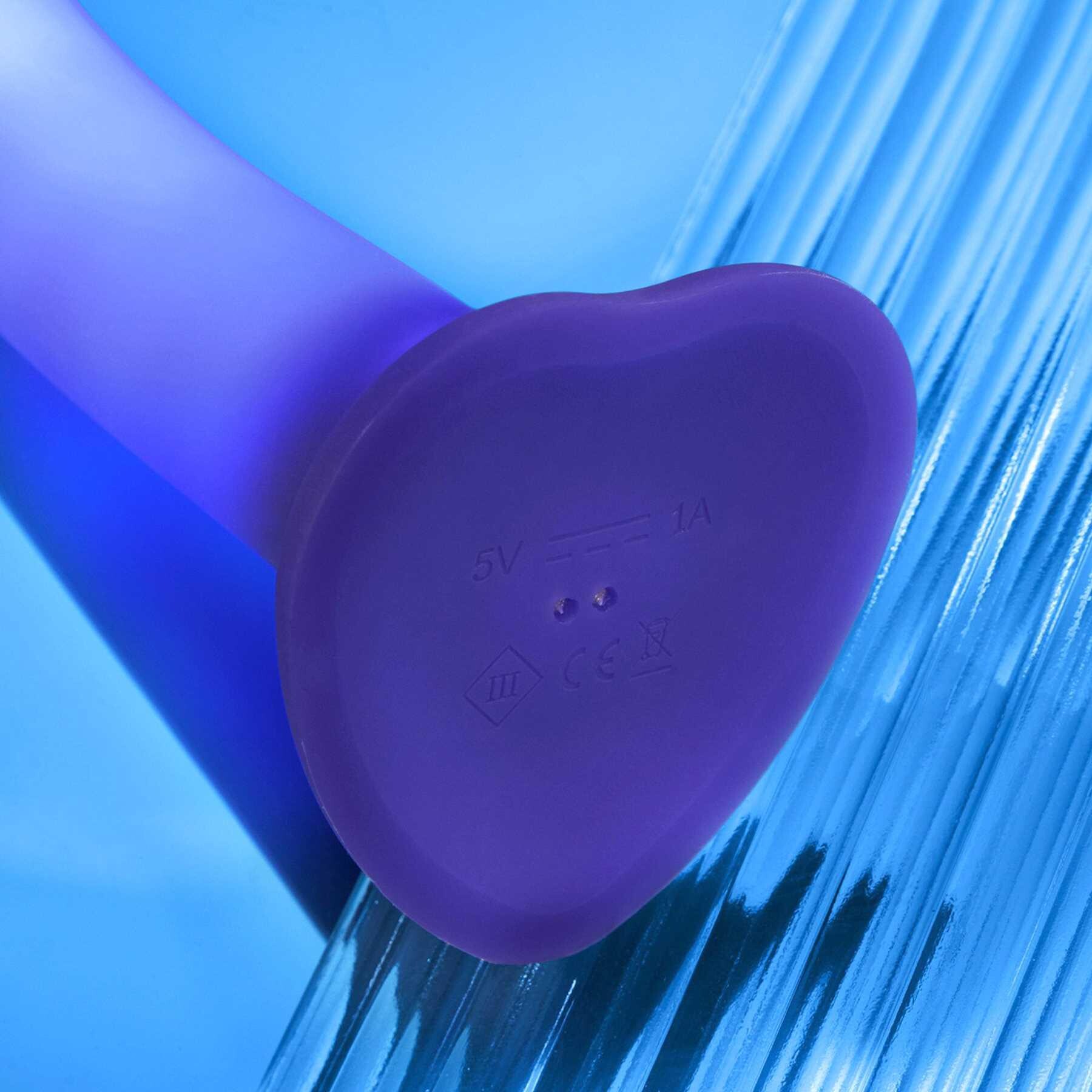 GLOW-LED DILDO base
