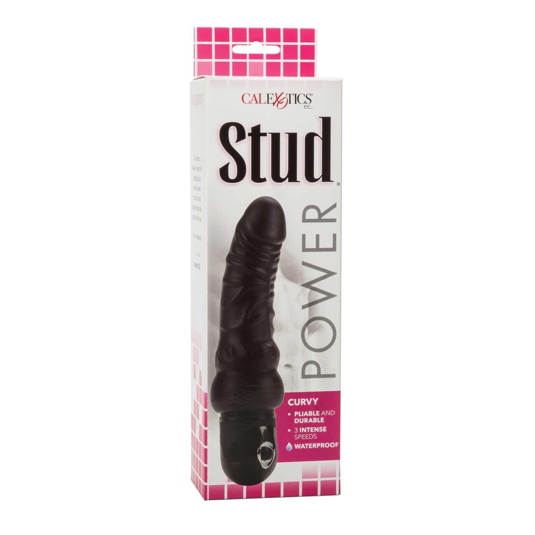 Power Stud Curvy Vibrator package