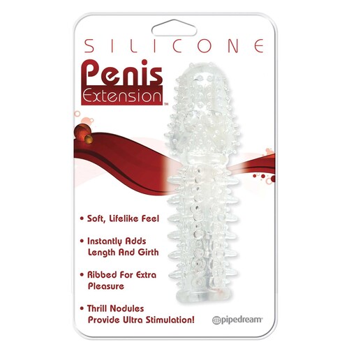 SILICONE PENIS EXTENSION package