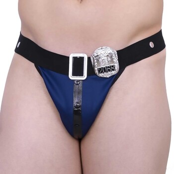 Police Thong w/Badge