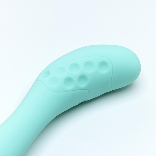 Groovy Glow Ups Flexie G-Spot Vibrator - Product Shot Close Up On Tip