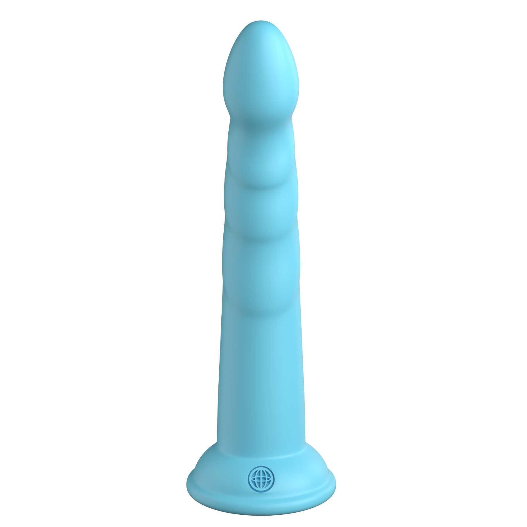Dillio Platinum Slim 7 Silicone Dildo blue