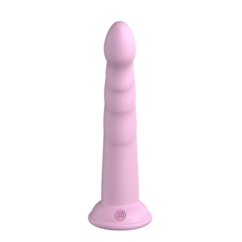 Dillio Platinum Slim 7 Silicone Dildo pink