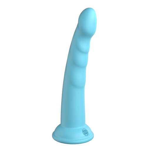 Dillio Platinum Slim 7 Silicone Dildo blue